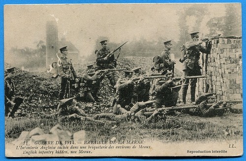 Old postcard the english - old,
